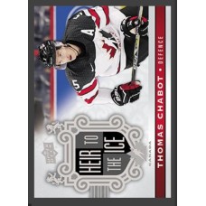 155 Thomas Chabot - Heir to the Ice 2017-18 Canadian Tire Upper Deck Team Canada